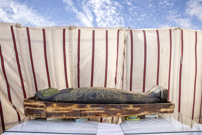 Egypt unveils ancient funerary temple south of Cairo