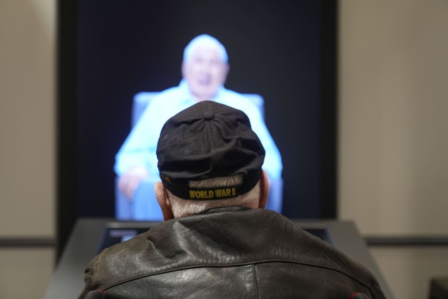 AI-aided virtual conversations with WWII vets are latest feature at New Orleans museum