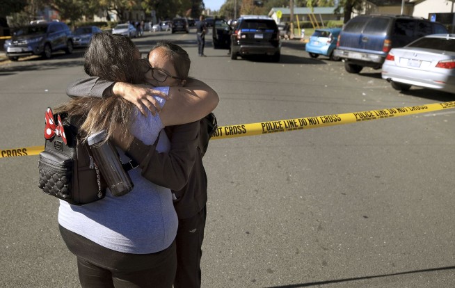 Gunman went to class after shooting 1 near California school
