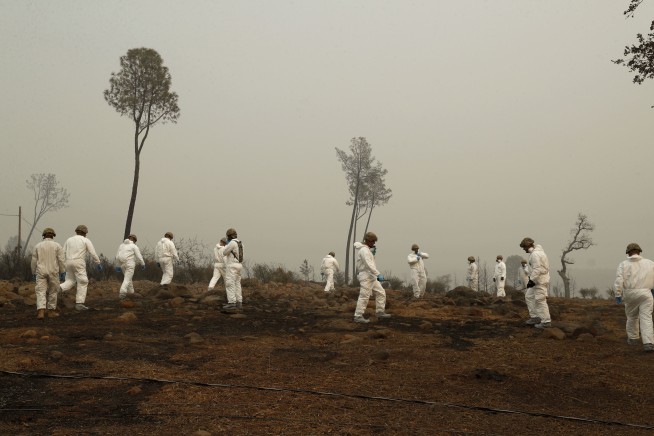 Northern California fire death toll at 56; 130 missing