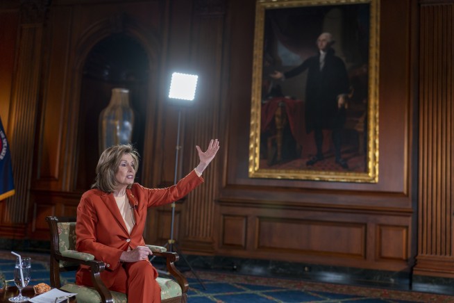 The AP Interview: Pelosi says 'democracy won' on Jan. 6