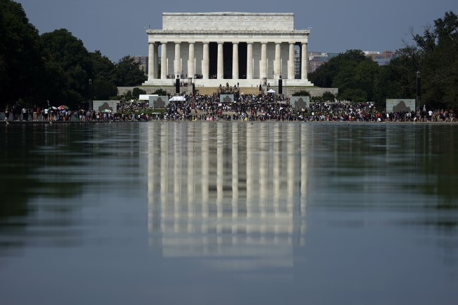 Thousands gather at March on Washington commemorations