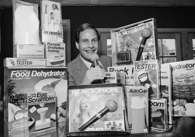 Ron Popeil was the sizzle of American ingenuity, personified