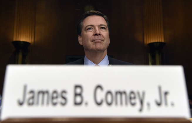 The Latest: Comey asked for more resources for Russia probe