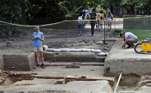 18th century brewery remains found at Va. college