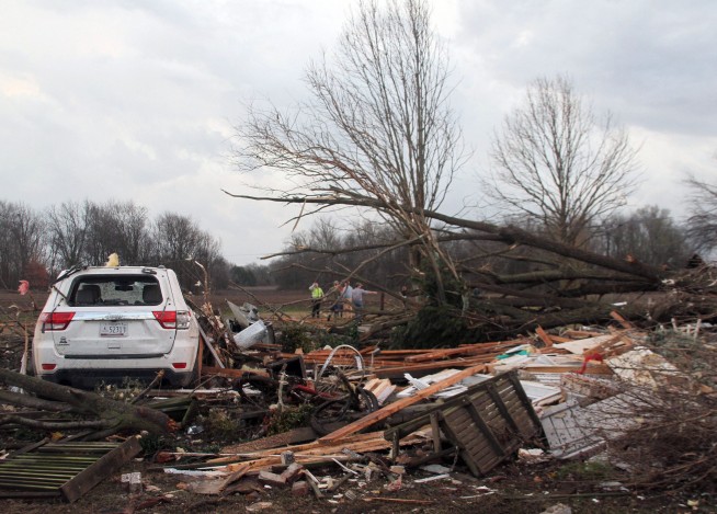 At least 6 killed as severe storm system sweeps across South