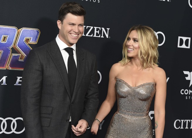 AP Exclusive: Scarlett Johansson and Colin Jost are engaged