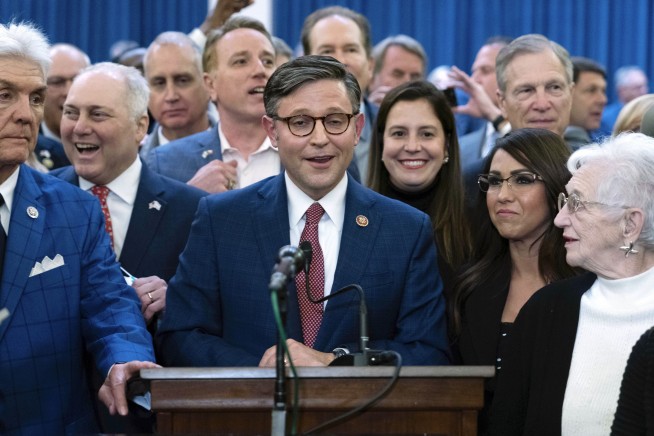 Republicans nominate Mike Johnson for House speaker after Emmer's withdrawal, desperate to end chaos