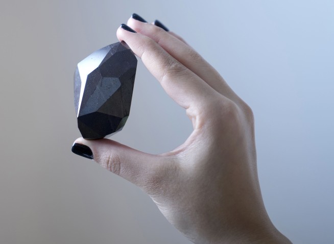 Out of this world: 555.55-carat black diamond lands in Dubai