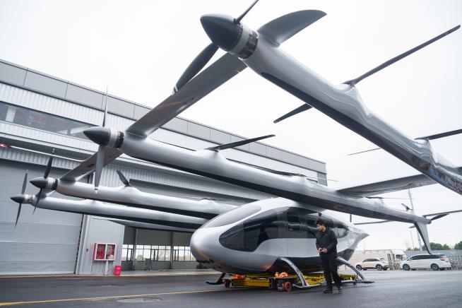 China's 10-passenger electric aircraft, the Matrix, hints at how big flying taxis can be