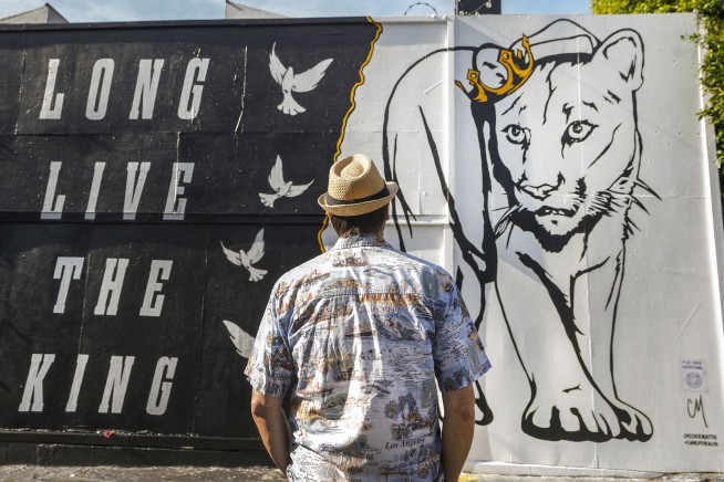 New mural painted in memory of LA's famed mountain lion