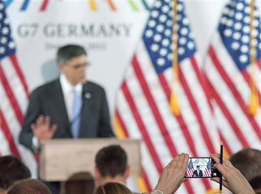 US presses Europeans at meeting to solve Greek crisis