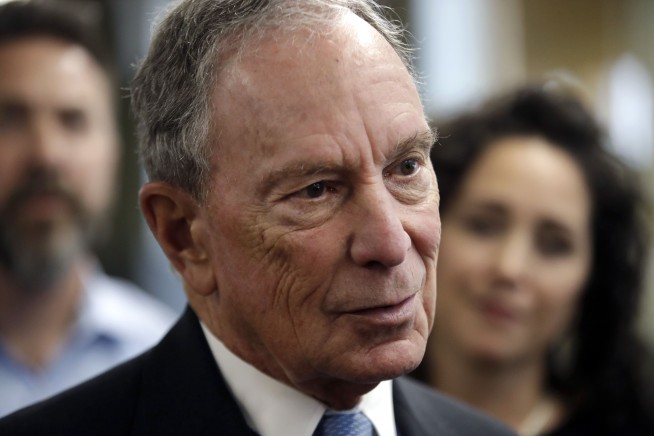 Michael Bloomberg opens door to 2020 presidential campaign