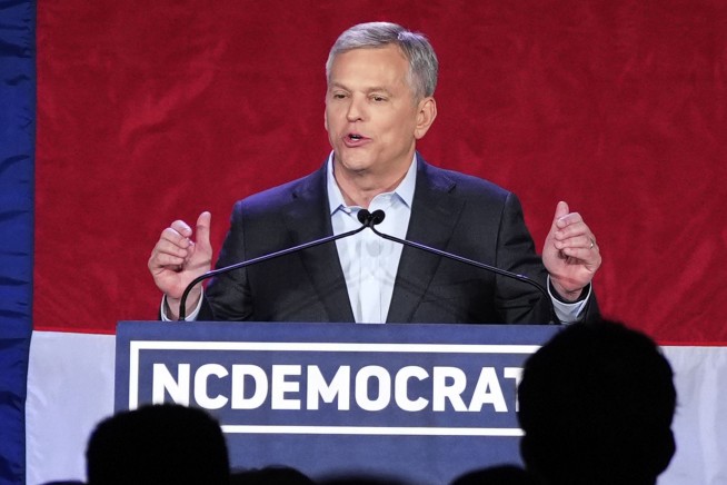 North Carolina Attorney General Josh Stein is elected as the state's governor