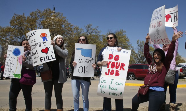 Some say teachers risk losing support as walkout continues