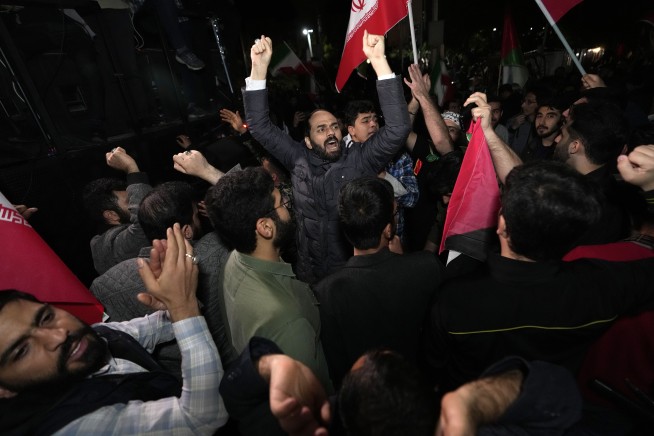 The Latest | Israel says 99% of drones and missiles launched by Iran were intercepted