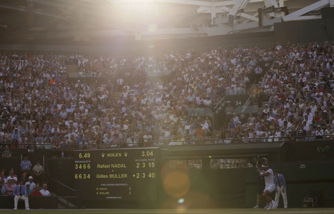 2-time champ Nadal loses 15-13 in 5th set at Wimbledon