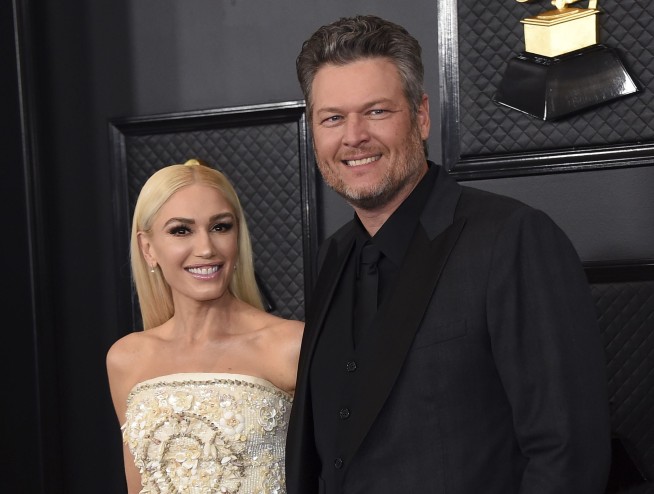 'Voice' stars Gwen Stefani, Blake Shelton wed in Oklahoma