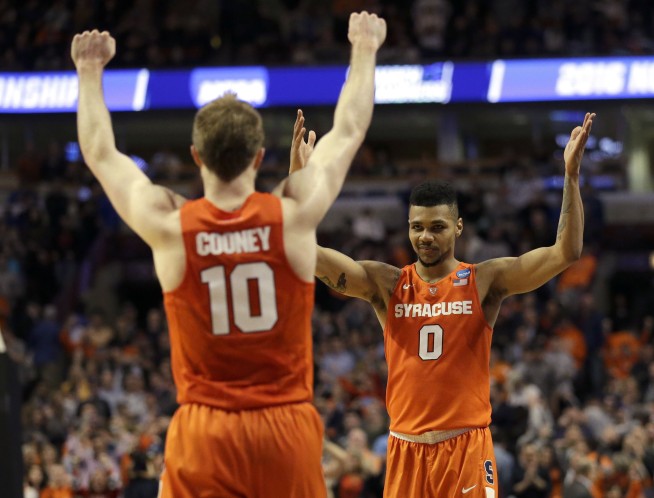 TIPPING OFF: Yes, it's Syracuse (and OU, 'Nova and Heels)