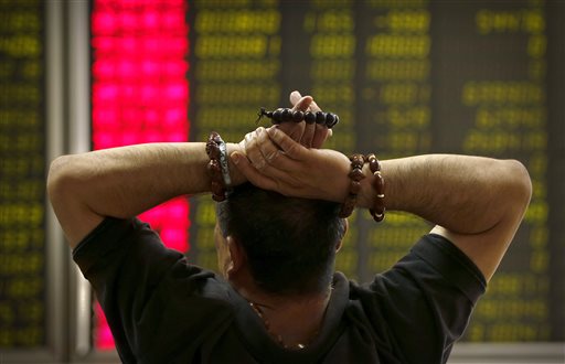 China's stock market suffers biggest one-day fall since 2007