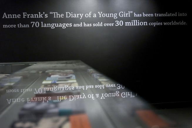Full-scale replica of Anne Frank's hidden annex opens in NYC