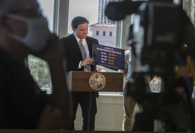 Florida reopens state's economy despite ongoing pandemic