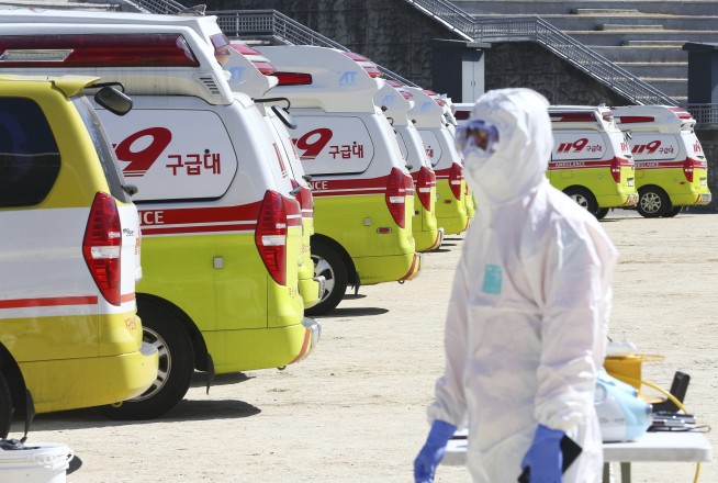 S. Korea leader: 'Unprecedented' steps needed to fight virus