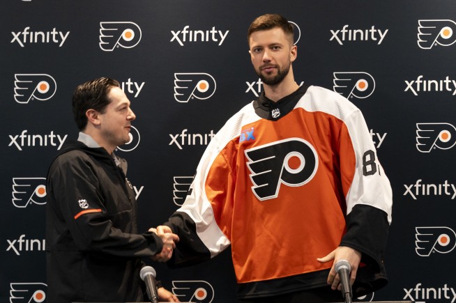 Former CSKA Moscow goaltender Ivan Fedotov joins the Philadelphia Flyers