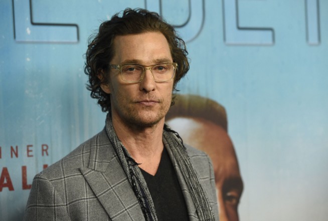 Actor McConaughey named professor at University of Texas