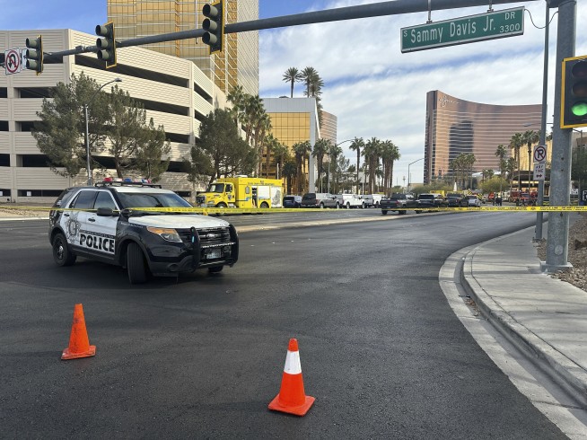 Firework mortars, gas cannisters stuffed inside Tesla that exploded outside Trump's Las Vegas hotel