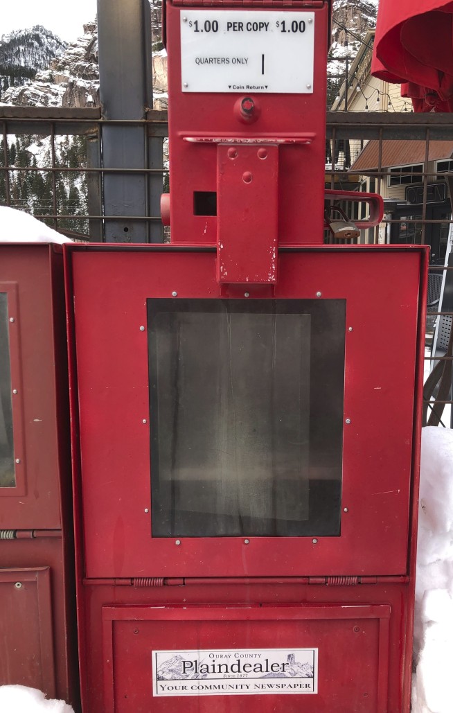 Small-town Colorado newspapers stolen after running story about rape charges at police chief's house