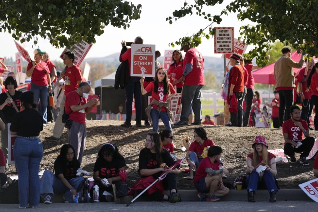 California faculty at largest US university system launch strike for better pay