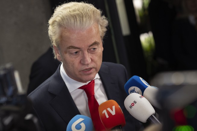 Geert Wilders says he doesn't have support of likely coalition partners to become Dutch premier