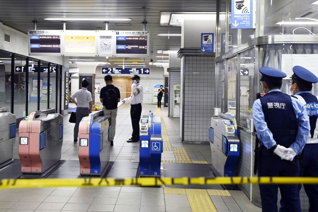 At least 10 passengers injured in stabbings on Tokyo train