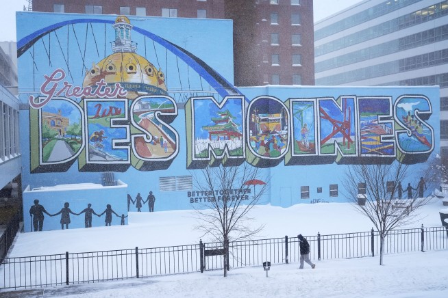 Iowa's winter blast could make an unrepresentative way of picking presidential nominees even more so