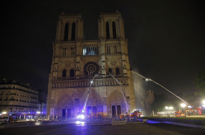 Fire out but much work ahead for destroyed Notre Dame