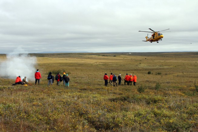 Giant cruise ship makes historic voyage in melting Arctic