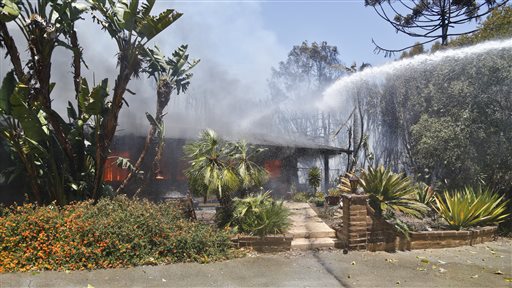 Host of fires clear San Diego-area neighborhoods