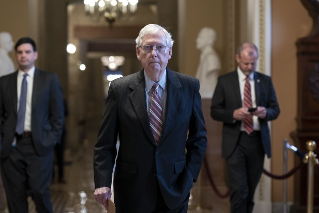 McConnell released from hospital, headed to inpatient rehab