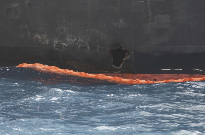 US Navy expert: Tanker attack mine resembles Iranian mines