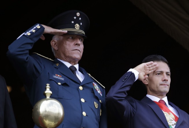 Ex-Mexico army chief arrested in LA on drugs, money charges