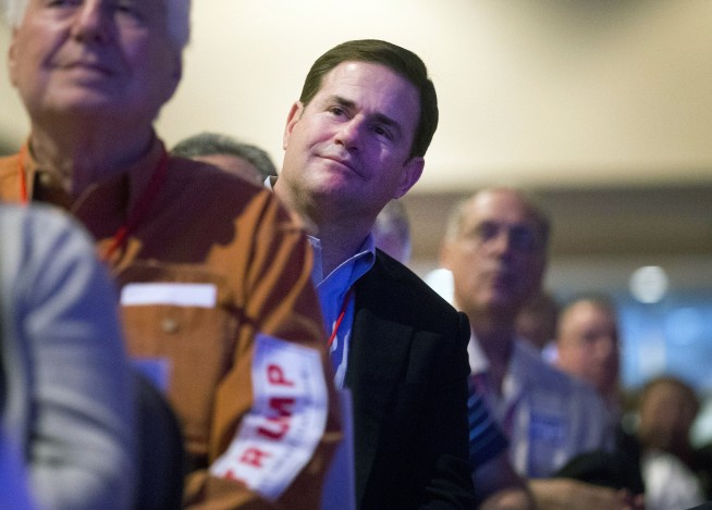 Trump backers yell foul over loss at Arizona GOP convention