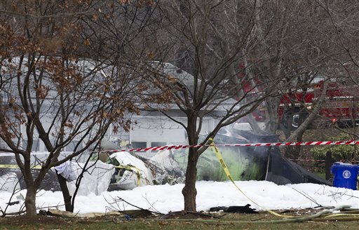 6 dead after plane crashes into Maryland home