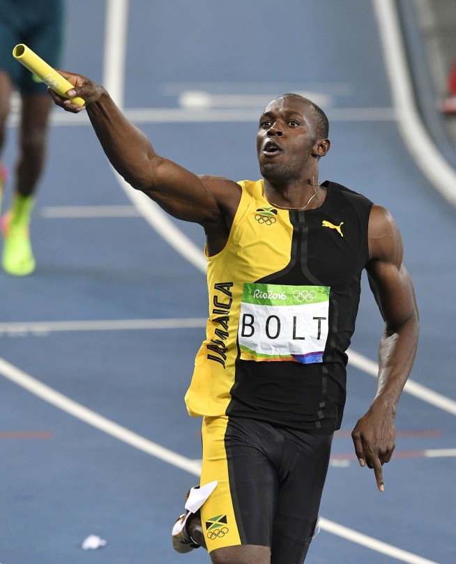 Anchor leg: Bolt gets gold No. 9 with another runaway win