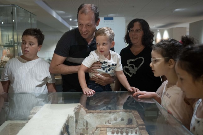 The ancient jar smashed by a 4-year-old is back on display at an Israeli museum after repair