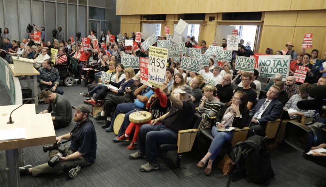 Will Amazon's work to kill Seattle tax spook other cities?