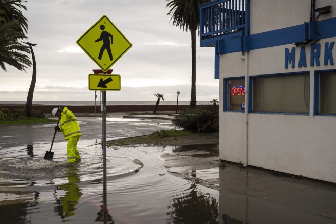 Slow-moving Pacific storm threatens to bring California flooding and mudslides