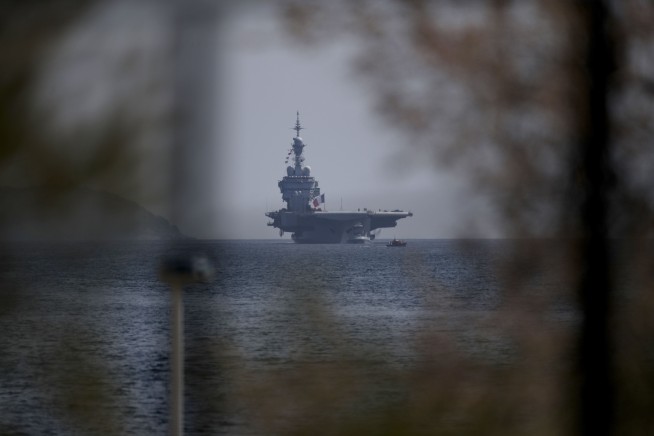 France finds more than 1,000 virus cases on aircraft carrier