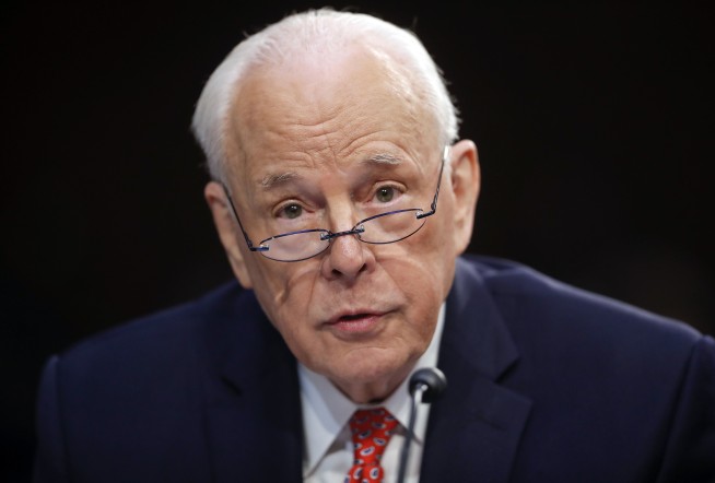 The Latest: Republican slams John Dean over Watergate role