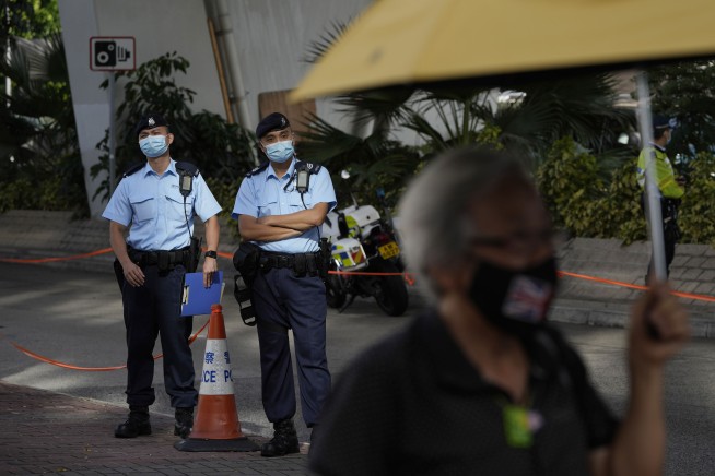 Hong Kong Tiananmen vigil leaders charged with subversion